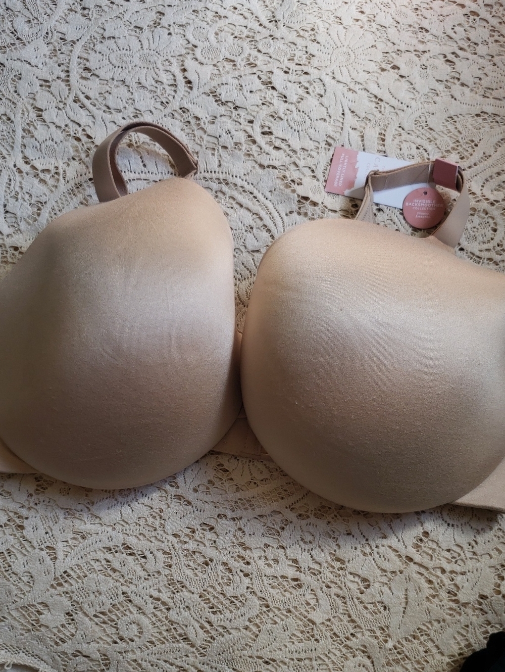Cacique Nude T-Shirt Bra with Smooth Molded Cups 40DDD